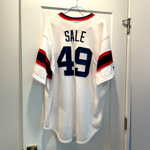 Majestic Chicago White Sox Baseball Jersey player Sale #49 Men’s Size XL - Picture 11 of 13